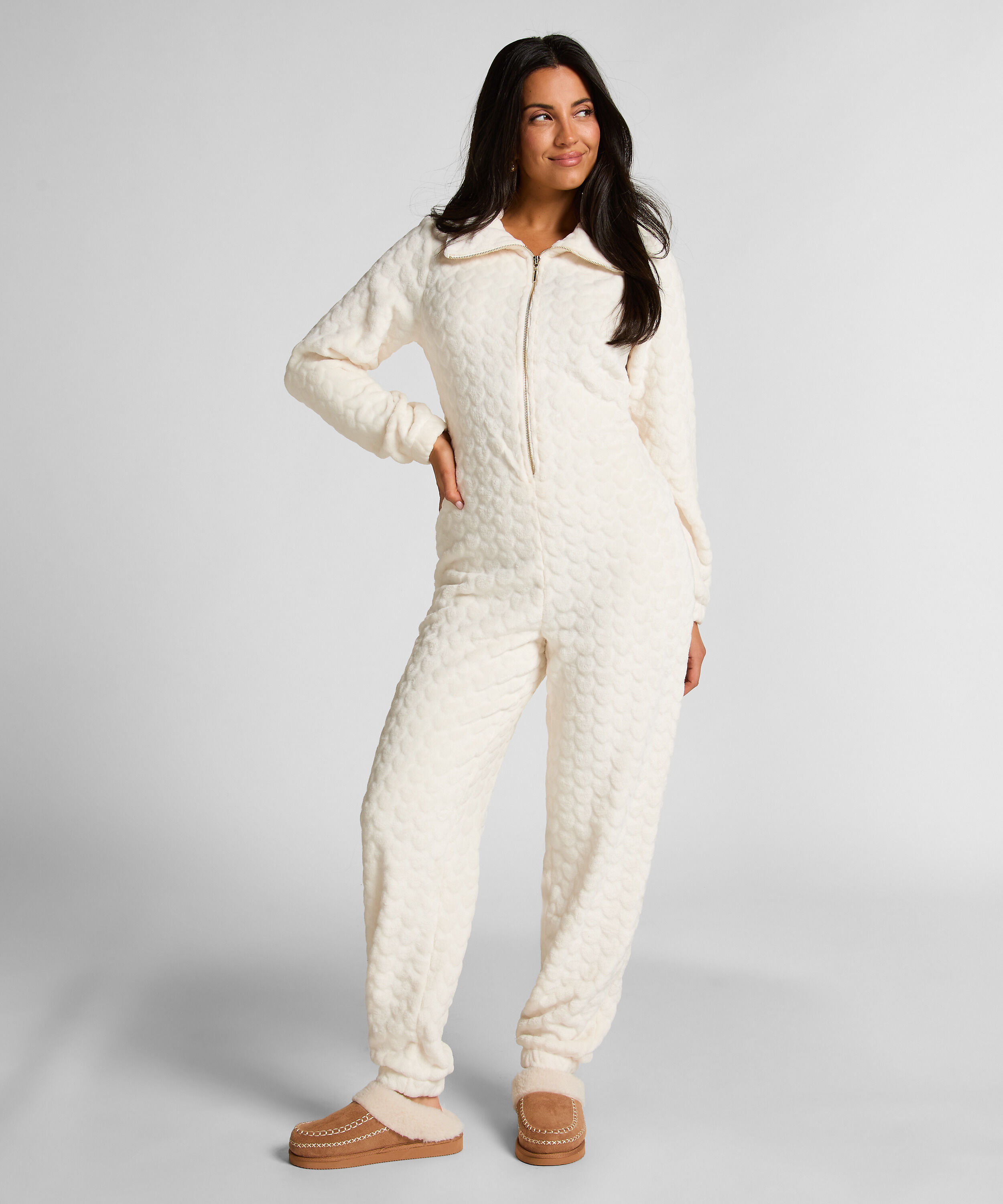 Onesie Cable mit Reißverschluss