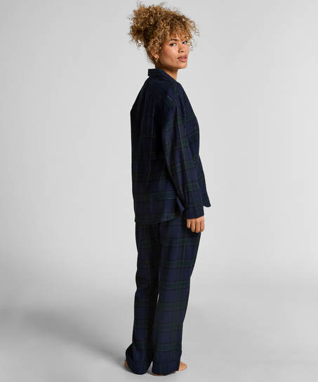 Petite pantalon de Pyjama Flanelle, Bleu