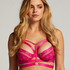 Unwattierter Longline-B&uuml;gel-BH Sadie, Rose