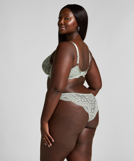 Slip brésilien Daisy, Vert