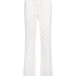 Pantalon de pyjama Jacquard Hearts, Blanc