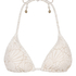 Haut de bikini triangle Caicos, Beige