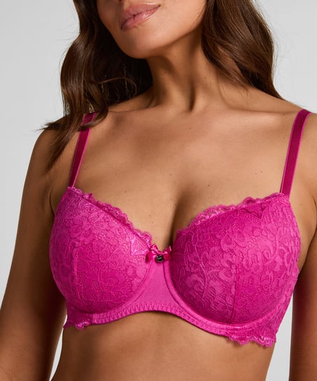 Soutien-gorge &agrave; armatures pr&eacute;form&eacute; Marine, Rose