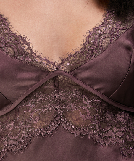 Slipdress Satin Honey, Rose