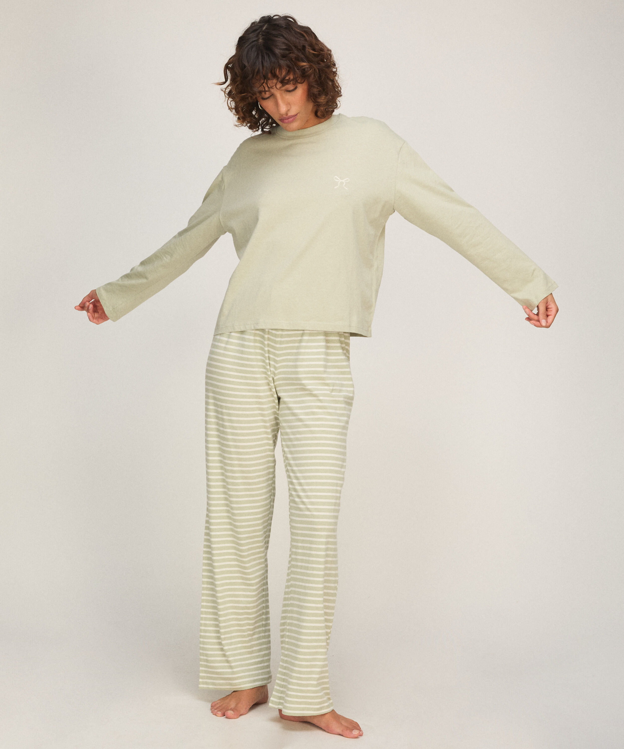 Pyjamaset Baumwolljersey