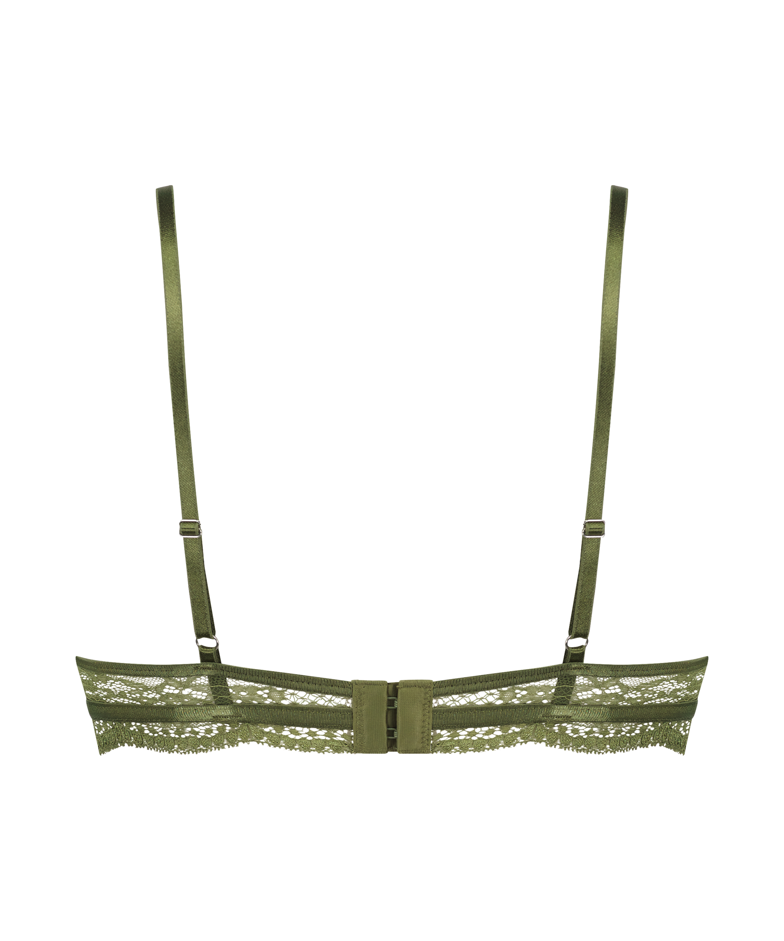 Unwattierter B&uuml;gel-BH Isabelle, Gr&uuml;n, main