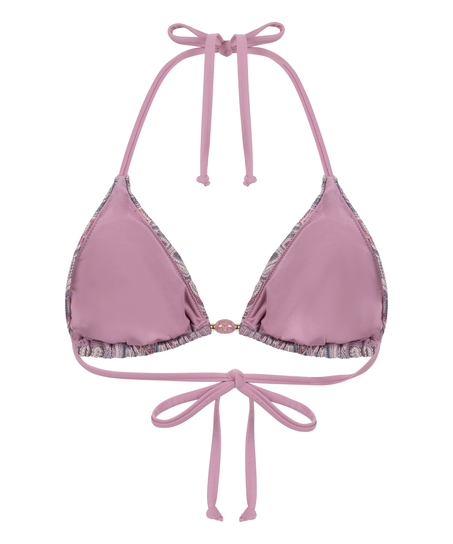 Triangel-Bikinioberteil Cali, Rose