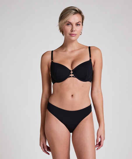 Haut de bikini Holbox, Noir