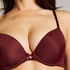 Soutien-gorge à armatures préformé Plunge, Rouge