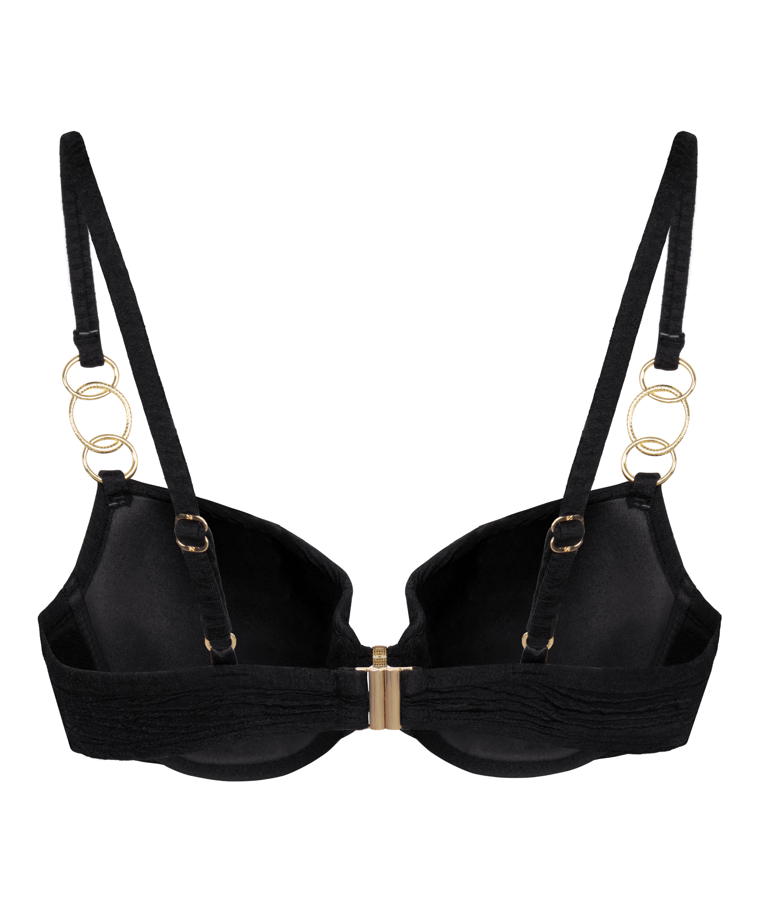 Soutien-gorge de bikini rembourré Bahamas, Noir, main