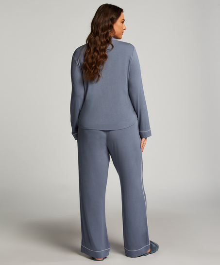 Pantalon en jersey Essential, Bleu