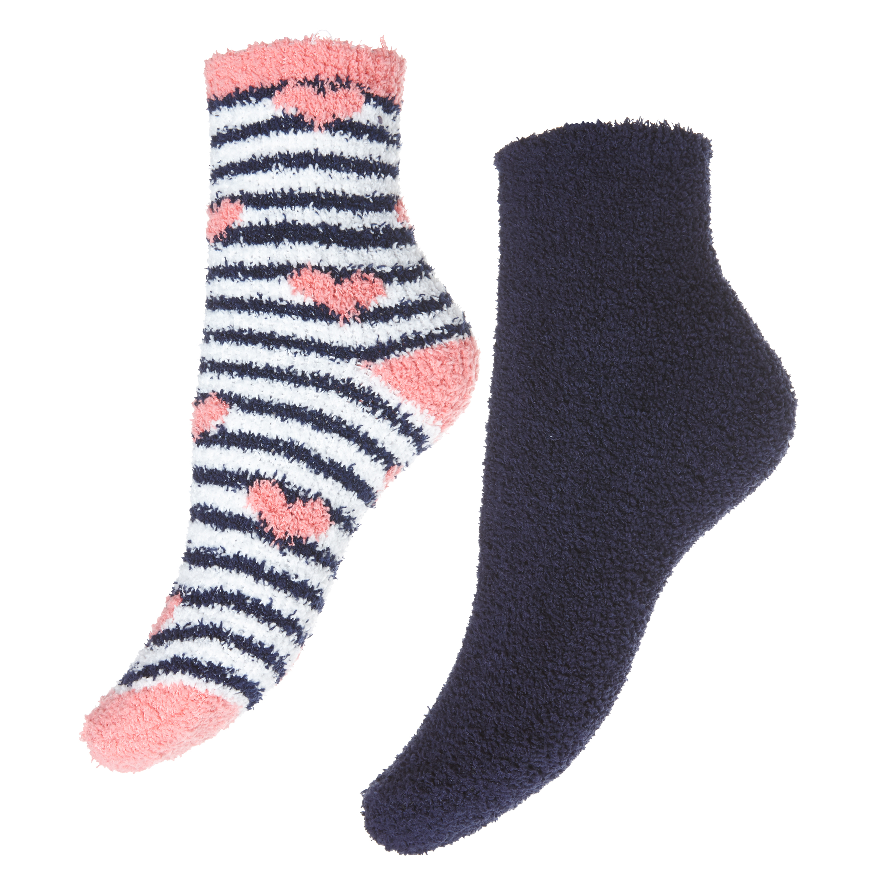 2 Paar Socken, Blau, main