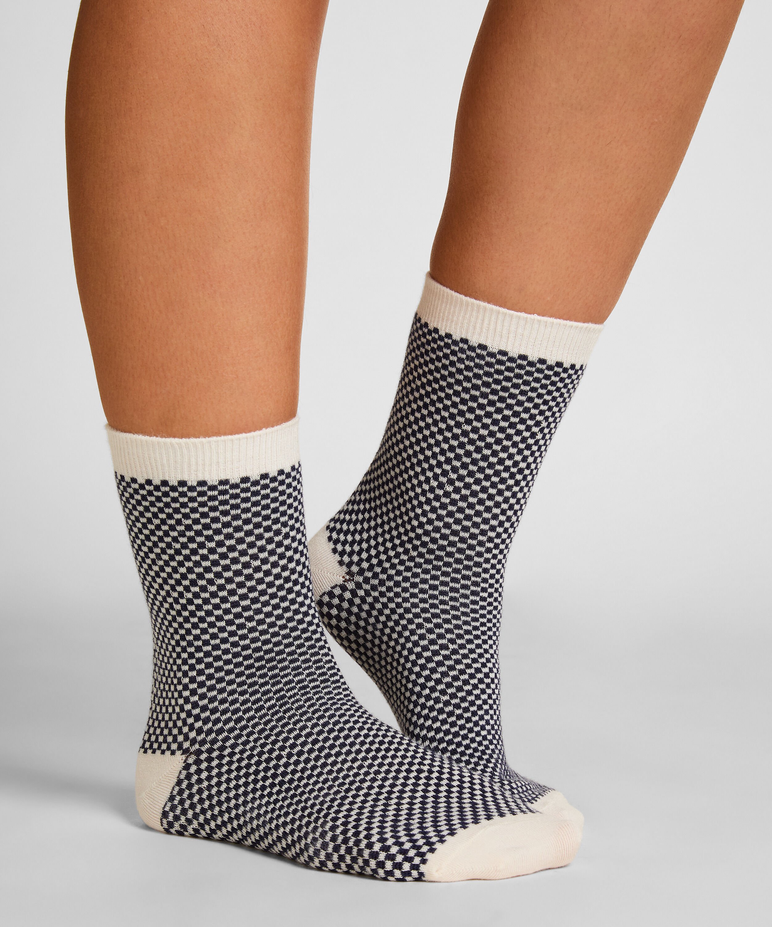 Crew-Socken aus Modal, Blau