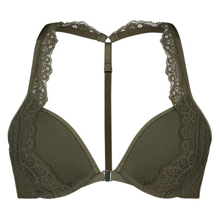Soutien-gorge &agrave; armatures pr&eacute;form&eacute; push-up Persephone, Vert