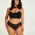 Br&eacute;silien haut Chloe Curvy, Noir