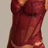 Bustier Zoe, Rouge