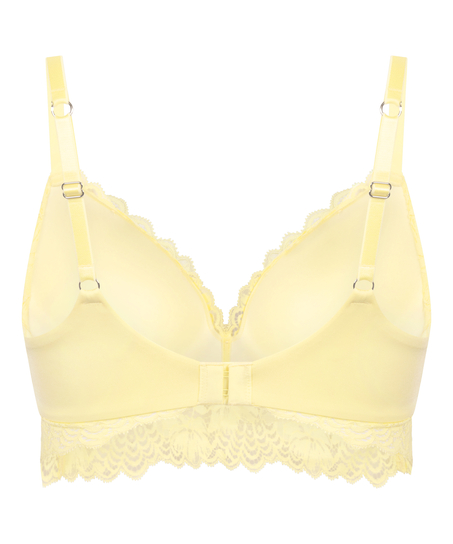 Soutien-gorge sans armatures pr&eacute;form&eacute; Andrea, Jaune