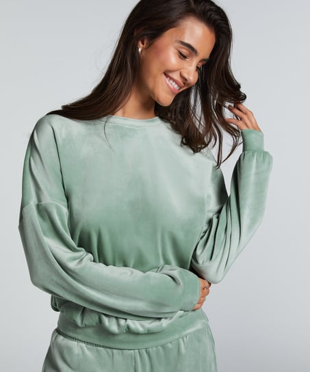 Top Velours, Vert