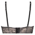 Soutien-gorge &agrave; armatures pr&eacute;form&eacute; sans bretelles Elsa, Noir
