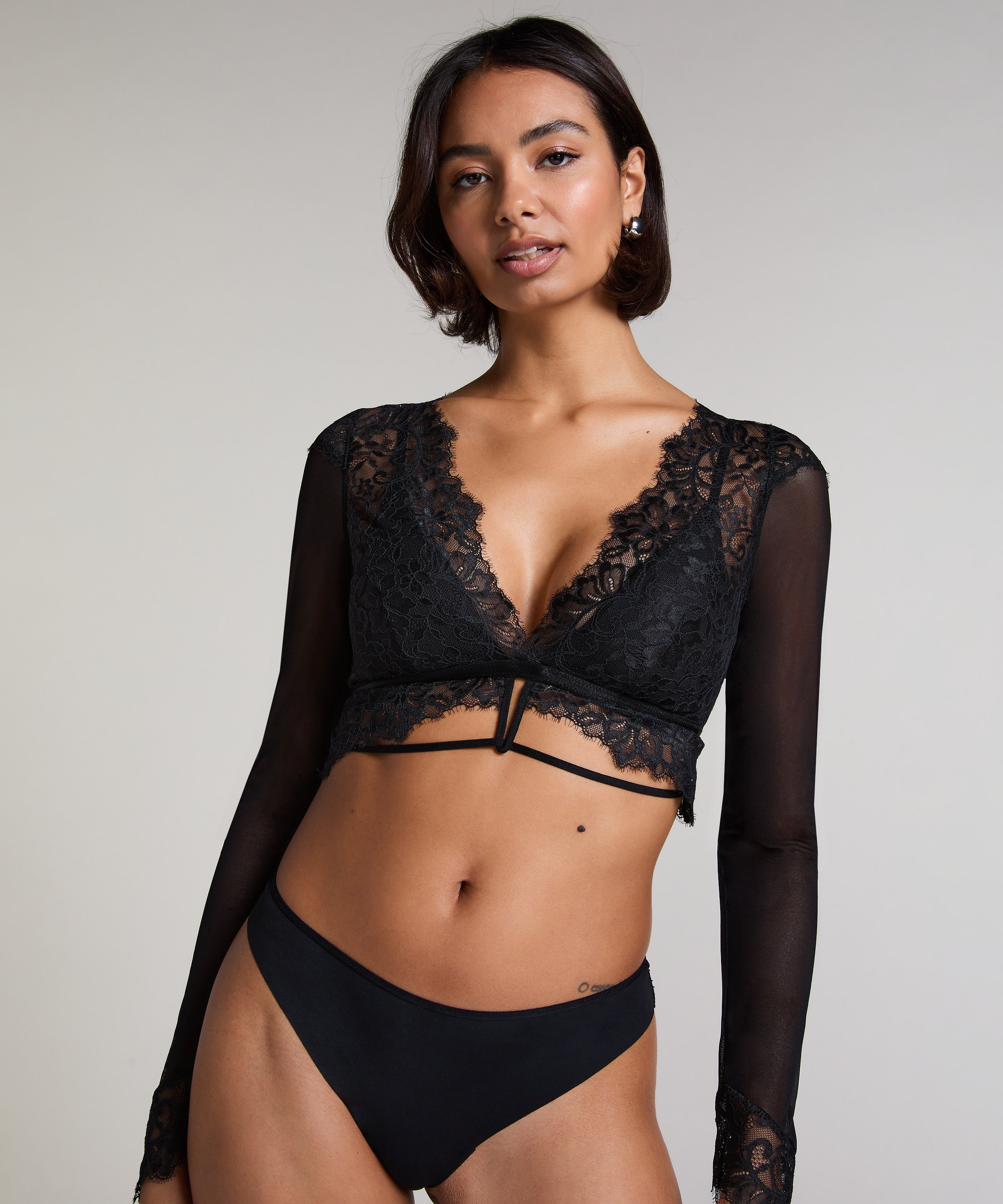 Bralette Ella, Schwarz, main