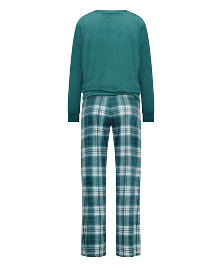 Pyjama-Set mit Tasche, Lila