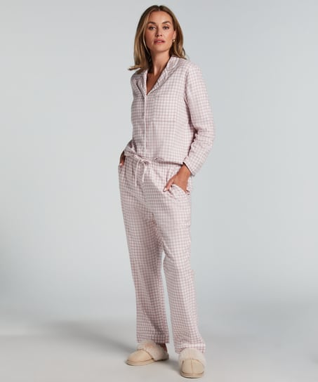 Pantalon de Pyjama Flanel, Violet