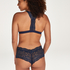 Vorgeformtes Triangel-Bralette Marina, Blau