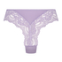Slip brésilien jambes hautes Dora, Violet