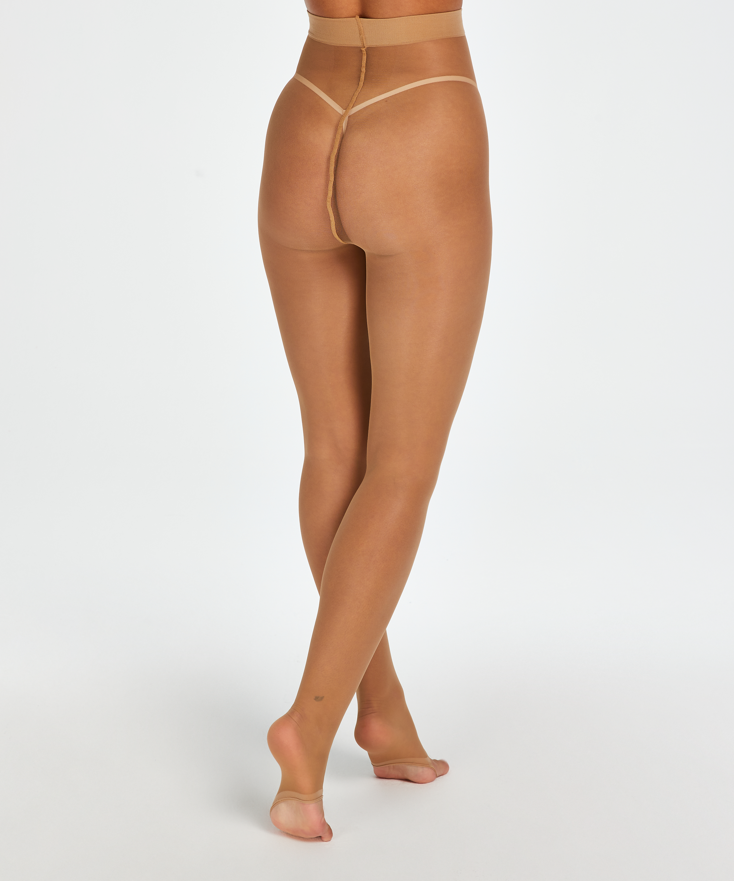 Feinstrumpfhose zehenfrei 15 Denier, Beige, main