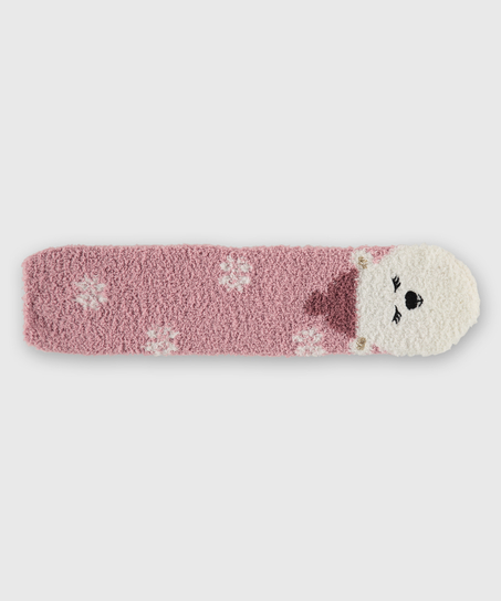 Kuschelsocken, Rose
