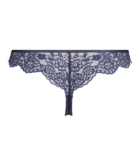 Mini slip br&eacute;silien Angel, Bleu