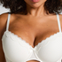 Soutien-gorge à armatures rembourré Lola, Blanc