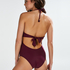 Maillot de bain Borneo Mesh, Violet