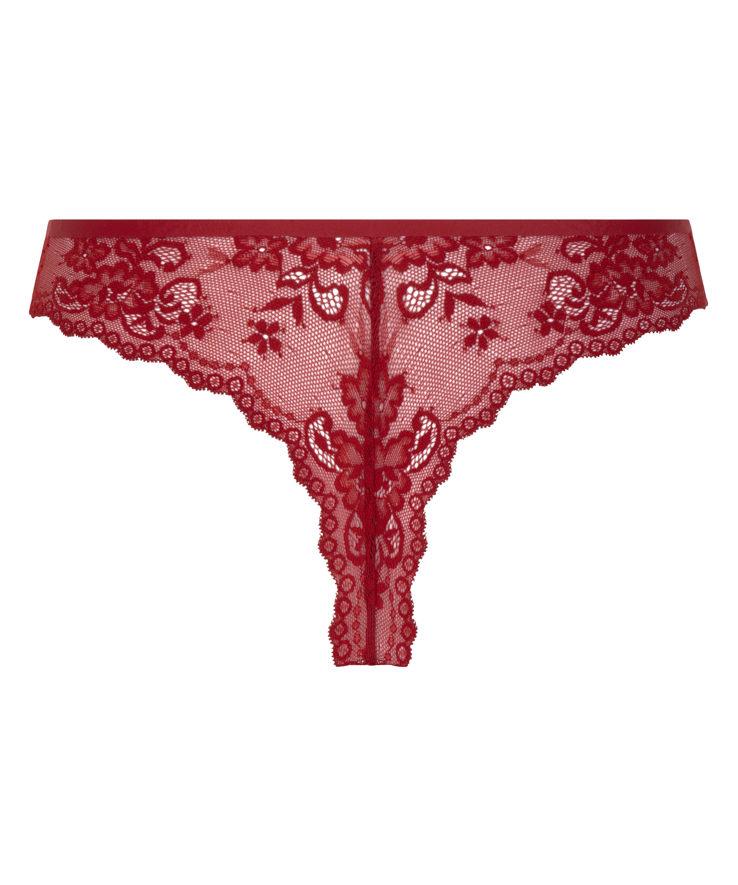 Invisible String Lace Back, Rot, main