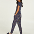 Tall Pyjamahose Ditzy Floral, Blau