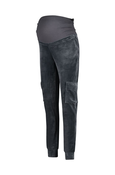 Hunkemöller Pantalon de jogging de maternité Velour Gris