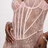 Slipdress Lace Camille, Rose
