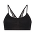 Nahtlose Bralette Marine, Schwarz