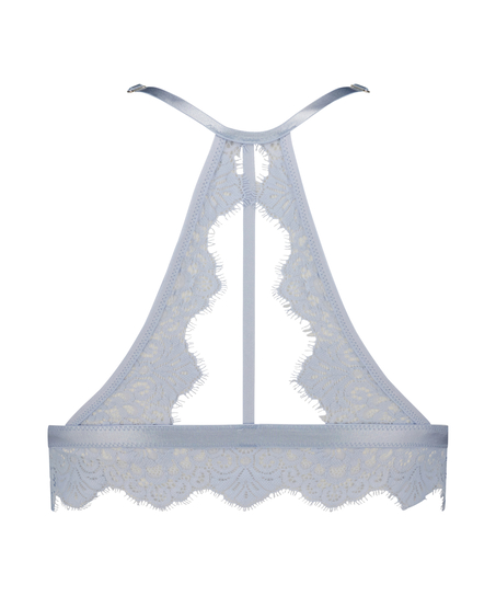 Brassière Violet, Bleu