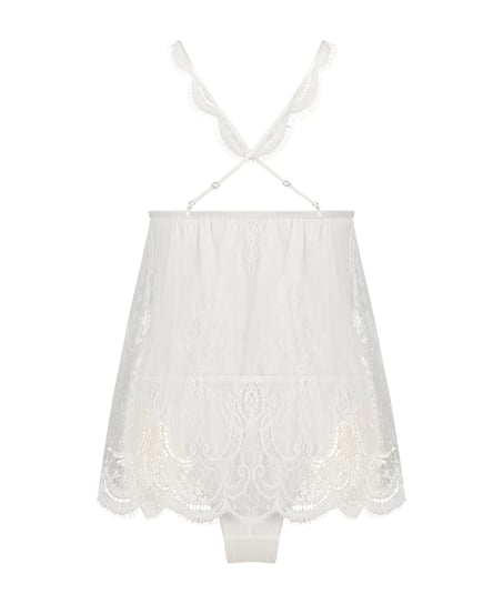 Babydoll Bridal Lace, Weiß