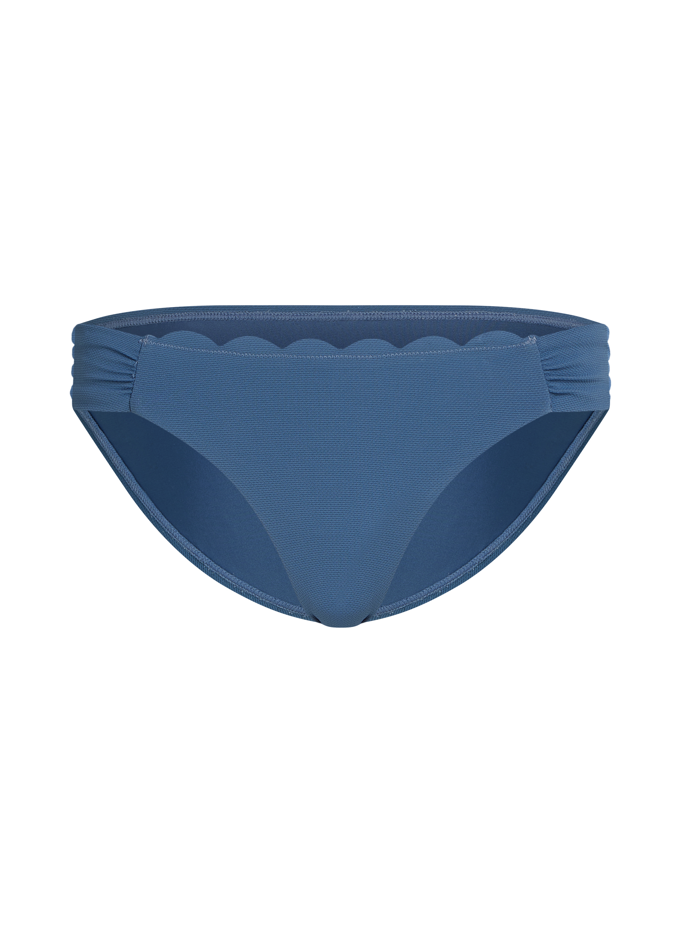 Bikini Slip Rio Scallop, Blau, main