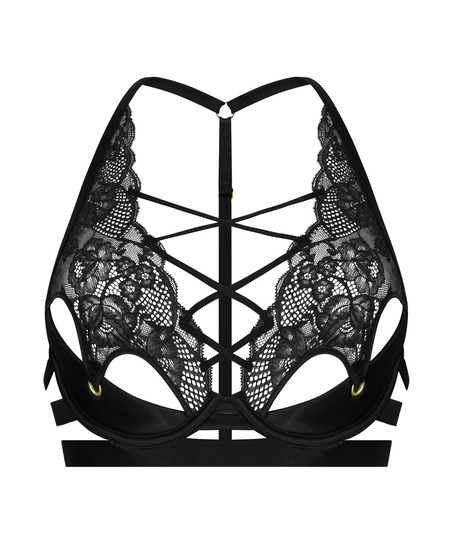 Soutien-gorge &agrave; armatures pr&eacute;form&eacute; Catherine, Noir