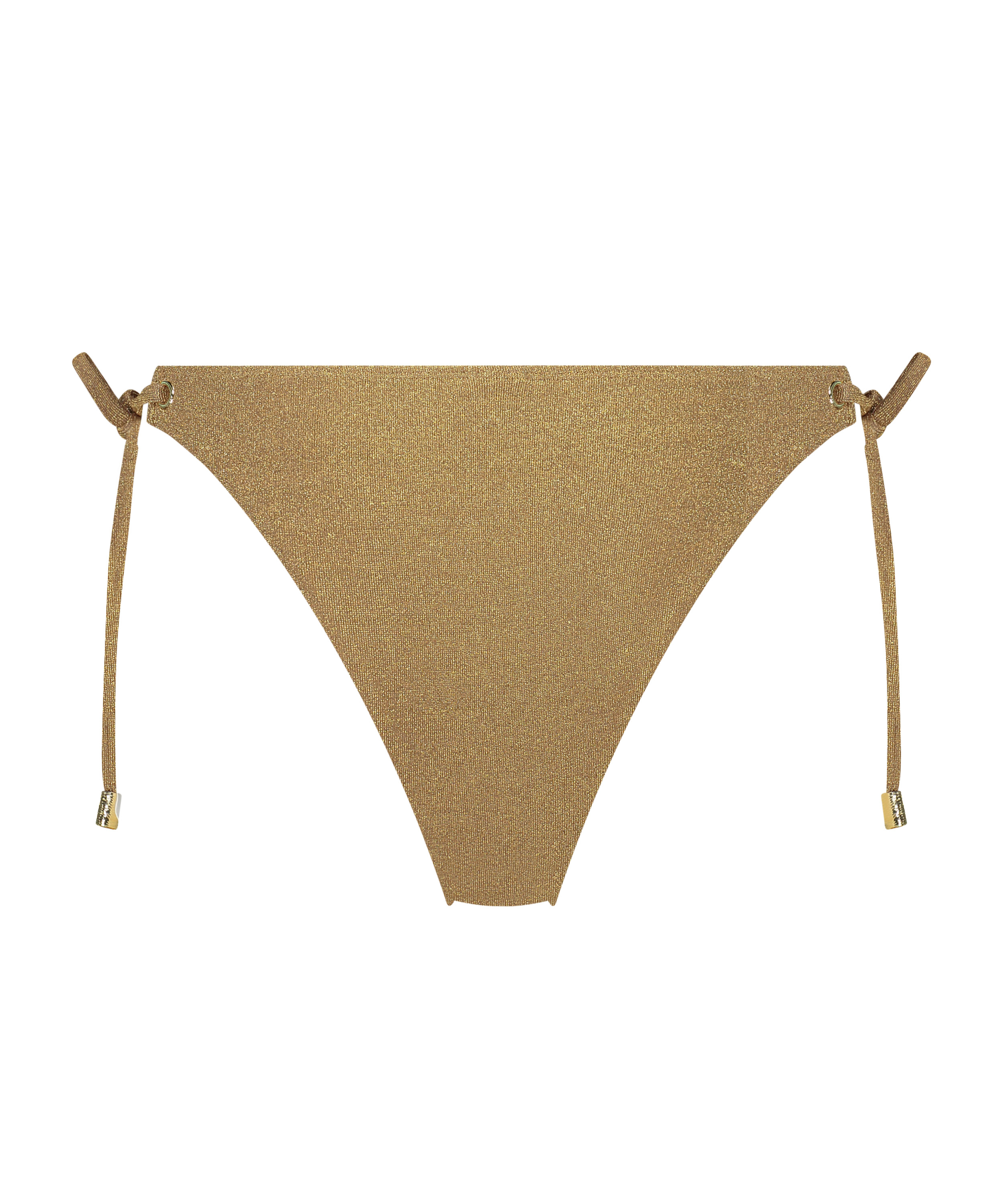 Bikini Slip Cheeky Tanga Goldie Shimmer, Gelb, main