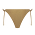 Bikini Slip Cheeky Tanga Goldie Shimmer, Gelb