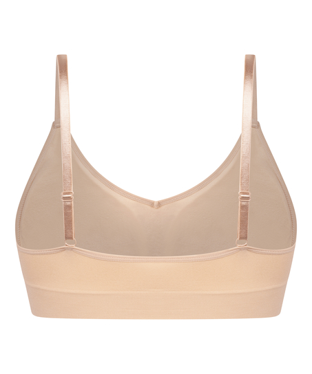 Brassière triangle Dide, Beige