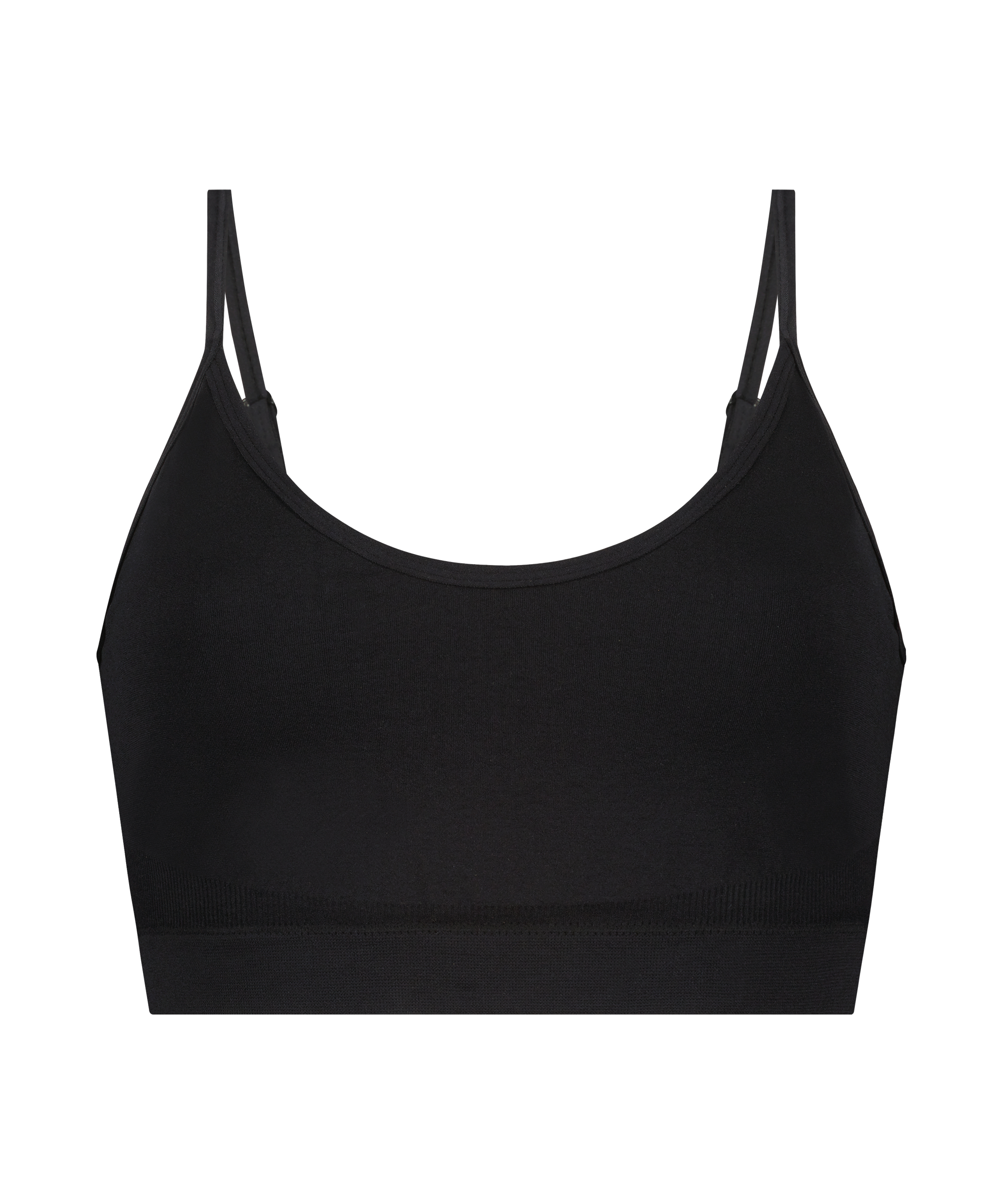 ﻿Strappy Bralette, Schwarz, main