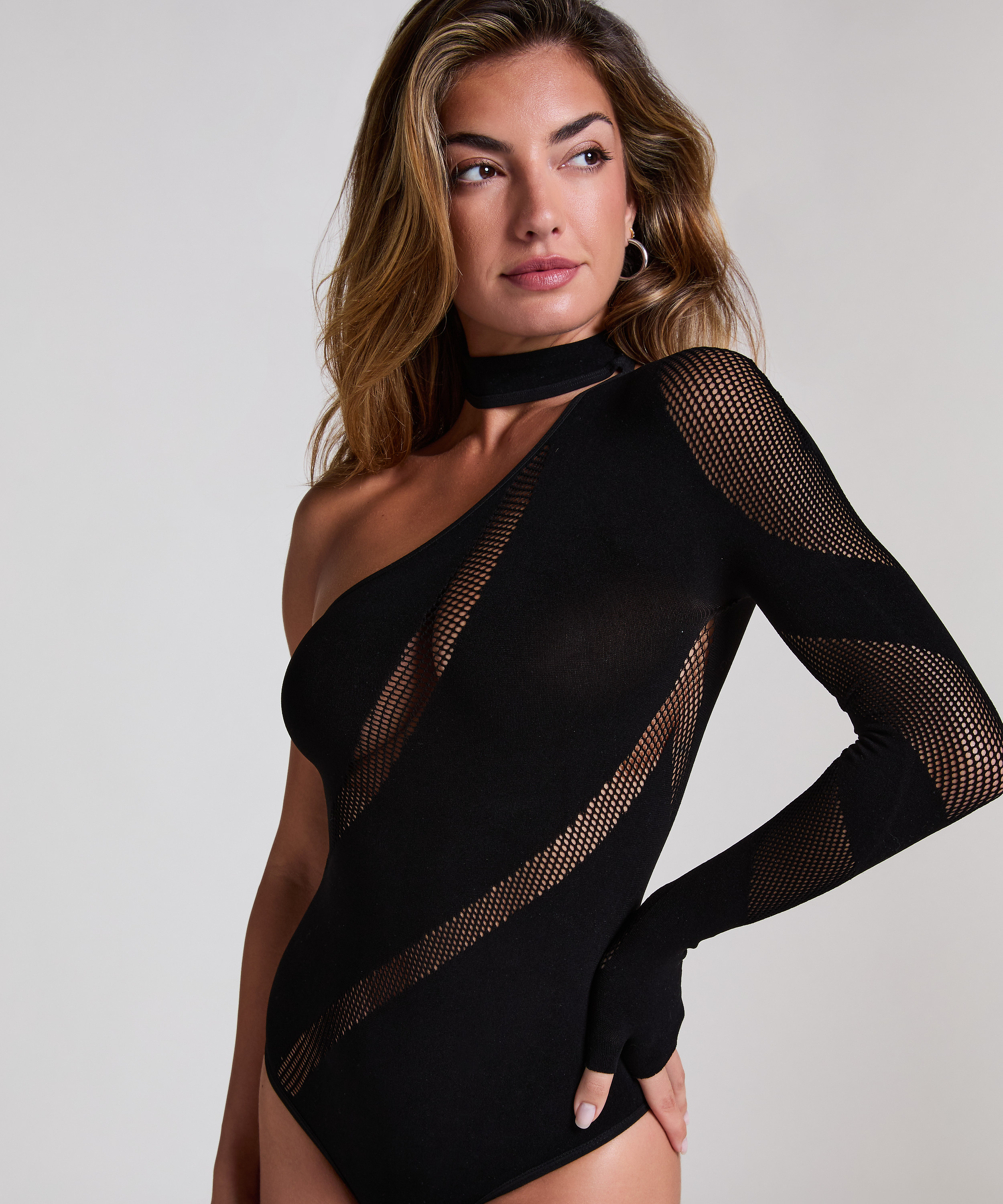 Assymetrischer Body, Schwarz, main