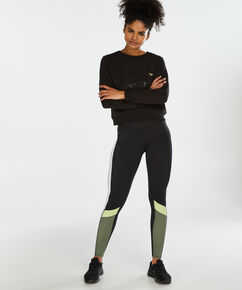 Legging Colour Block HKMX, Noir