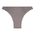 Bikini Slip mit hohem Beinausschnitt Luna, Grau