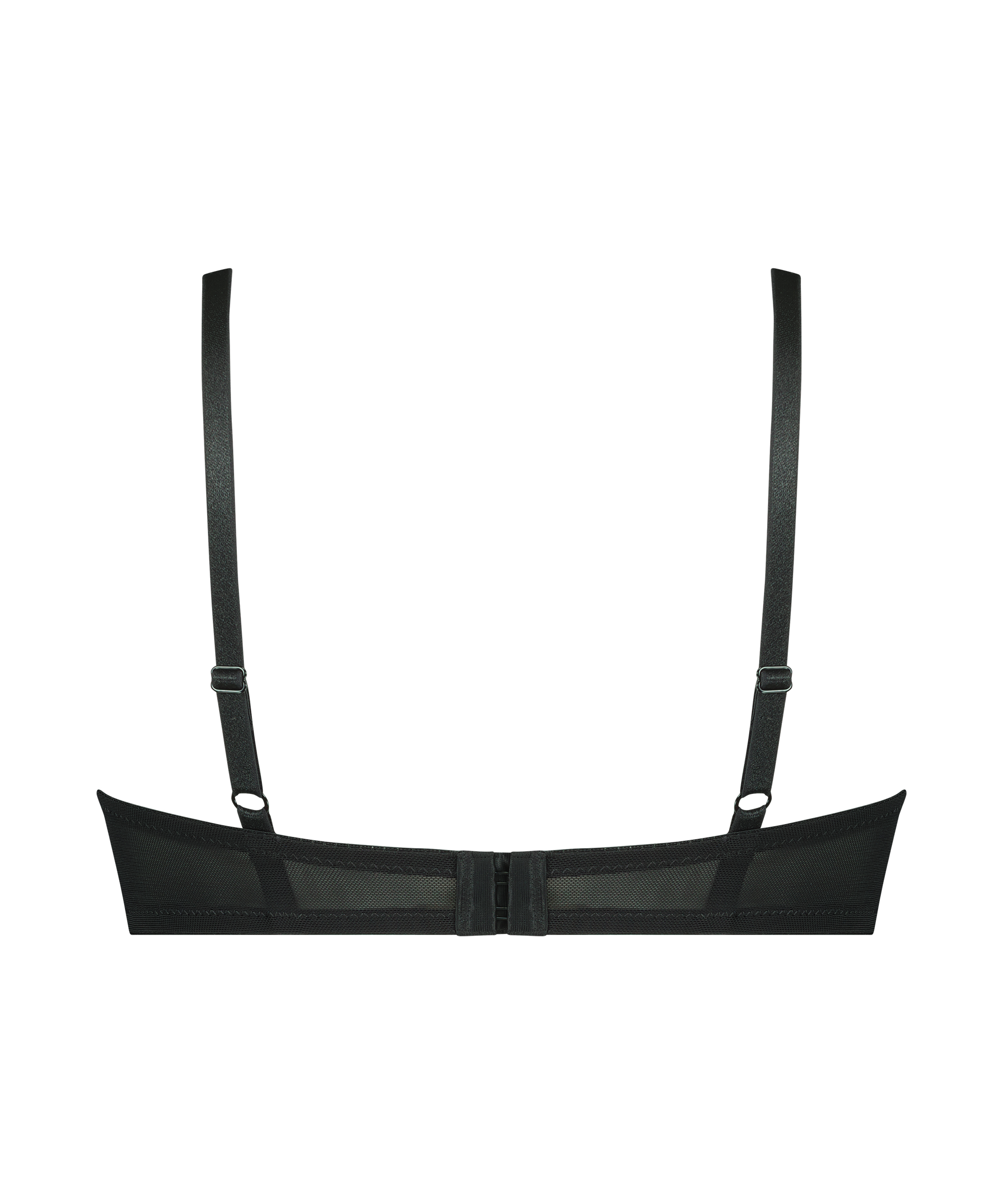 Unwattierter Bügel-BH Mavis, Schwarz, main